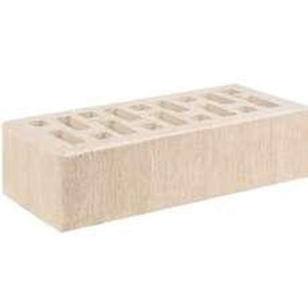 Кирпич слоновая кость бархат ОСМиБТ Старый Оскол 250х120х65