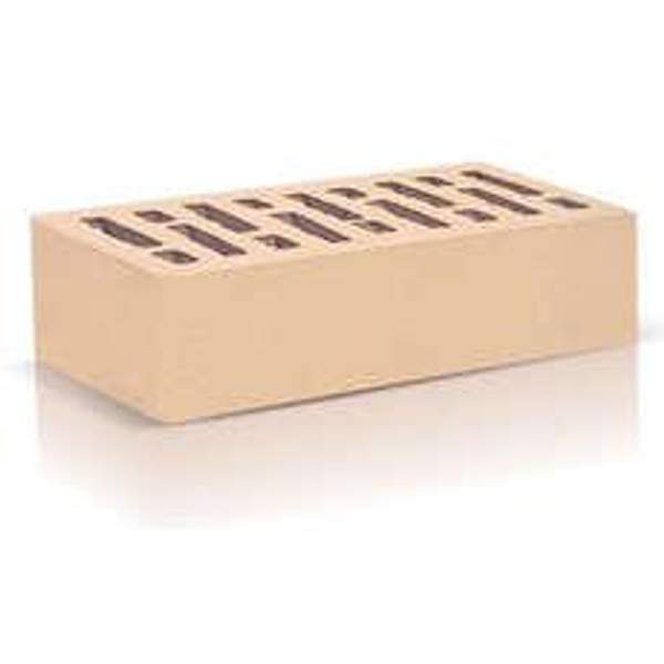 Кирпич слоновая кость ОСМиБТ Старый Оскол без фаски 250х120х65