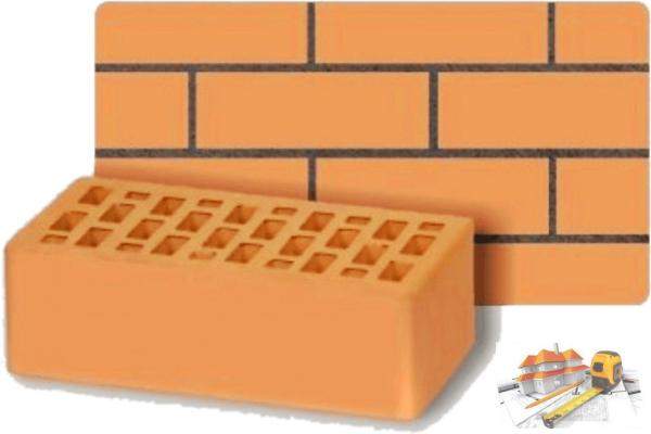 Кирпич утолщенный Кр-л-пу 1,4NF С 250*120*88 Персик Воротынск