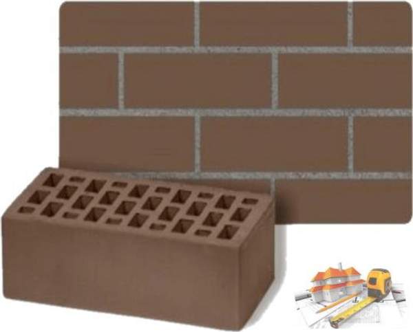 Кирпич утолщенный Кр-л-пу 1,4NF С 250*120*88 Терракотовый Воротынск