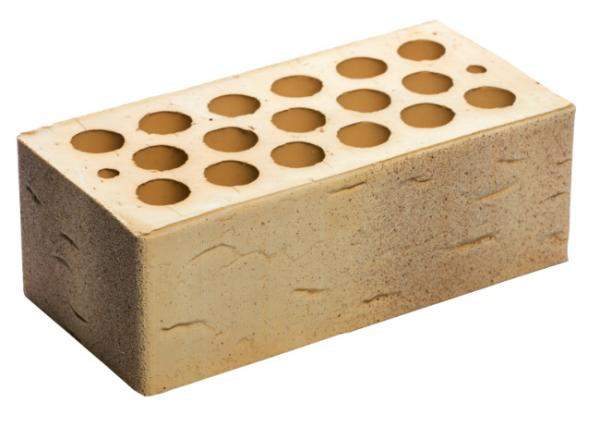 Кирпичная гора Кирпич облицовочный керамический 1,4НФ Солома САХАРА