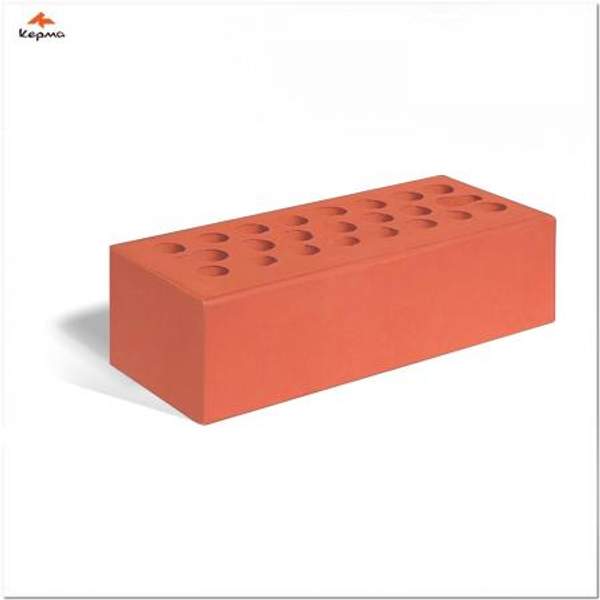 Кирпичная гора Кирпич облицовочный Керма евро красный