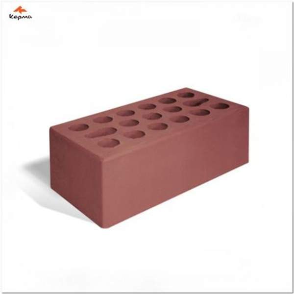 Кирпичная гора Кирпич облицовочный Керма полуторный цвета бордо