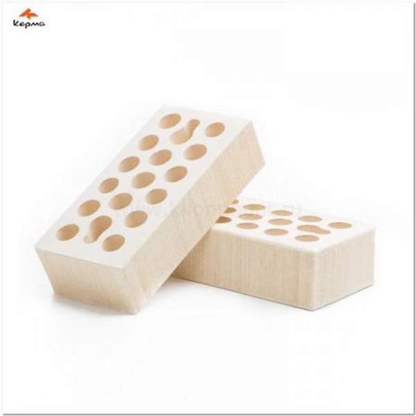 Кирпичная гора Кирпич облицовочный Керма с фактурой бархат пшеничное лето