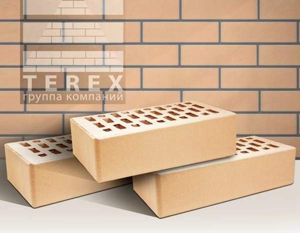 Кирпичная гора Кирпич облицовочный ТЕREX Солома 1нф