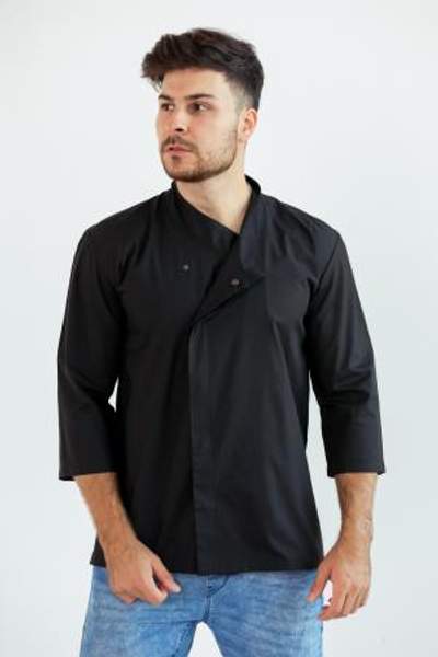 Китель поварской ESTETIK, черный - р-р 48-50, рост 182