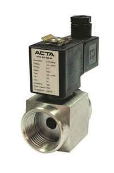 Клапан электромагнитный из нержавеющей стали АСТА серии ЭСК 620-621 прямого действия