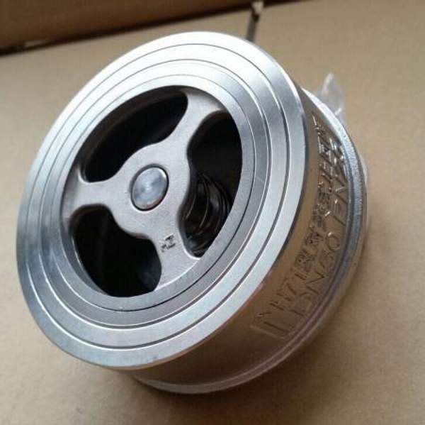 Клапан обратный межфланцевый подъемный нержавеющий Ру25 Ду50