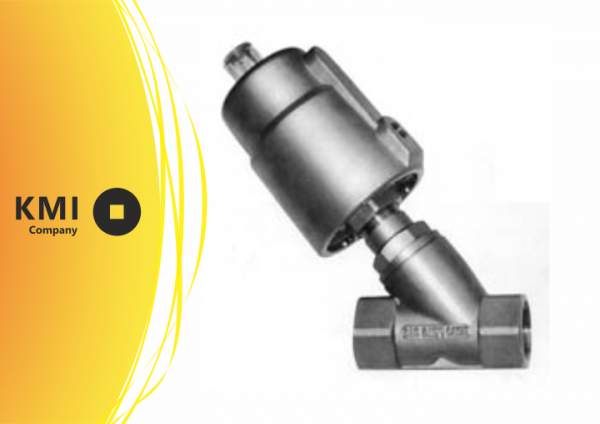 Клапан седельный с пневмоприводом н/з 4731PC AISI 316L DN 50