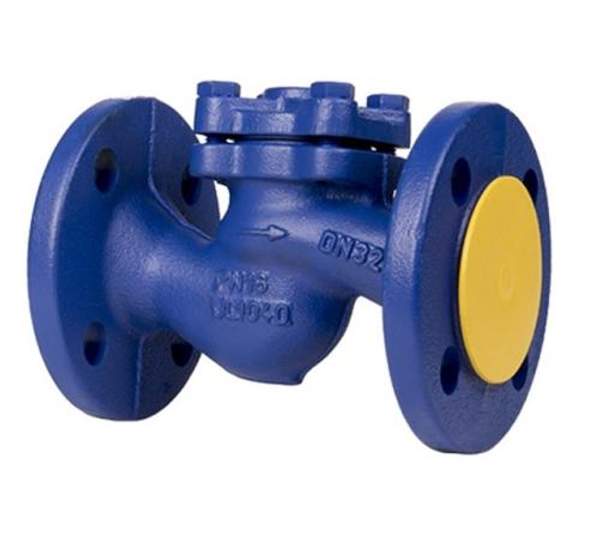 Клапан стальной обратный подъемный фланцевый 16с13нж Ду 200 Ру 40