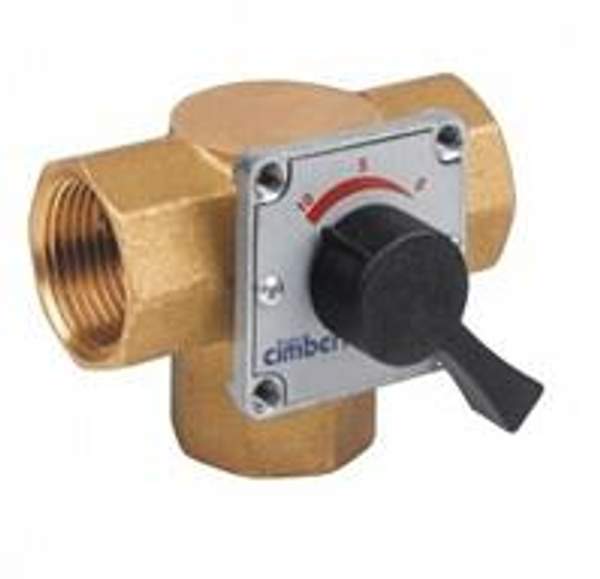 Клапан трехходовой 683, Ду32 PN16 Kvs=15 смесительный ручной