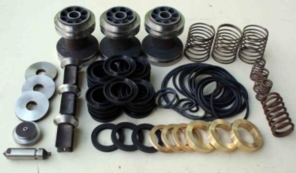 Клапан всасывающий насоса 1,1ПТ25Д1М2, Комплект ЗИП, комплект РТИ насоса 1,1ПТ25Д1М2, запчасти ППУА 1600/100