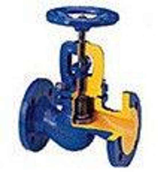 Клапана запорные стальные V215F Zetkama (Broen) Tmax=400°С