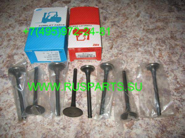 Клавпны впуска, клапаны выпуска двигателя Toyota 1Z