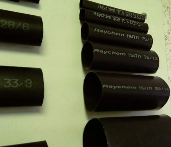 Клеевая термоусадочная трубка ТУТ