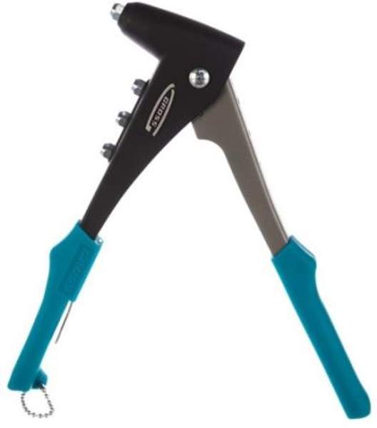 Клепальник GROSS литой заклепочник заклепки 2,4-4,8мм// [40401]