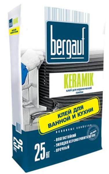 Клей для плитки Bergauf Keramik 25 кг