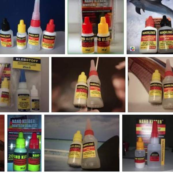 Клей Nano Kleber двухкомпонентный 21г