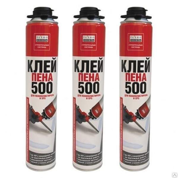 Клей-пена ТехноНИКОЛЬ № 500 универсальный профессиональный