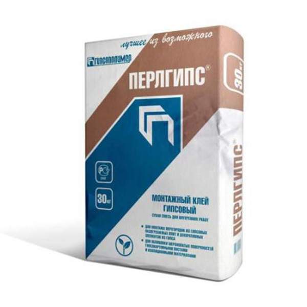 Клей "Перлгипс" 30кг