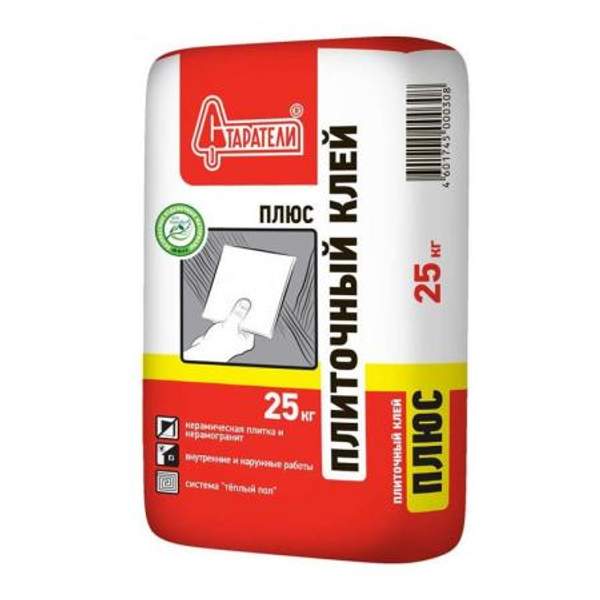 Клей плиточный Старатели Плюс 25кг