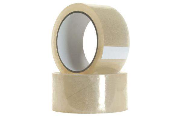 Клейкая лента для упаковки 48мм*45мкм*66м прозрачная