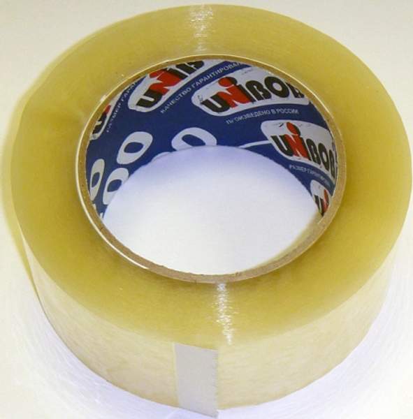 Клейкая лента упаковочная 48мм х 23м PROFITTO (прозрачная) (72 рул / кор)