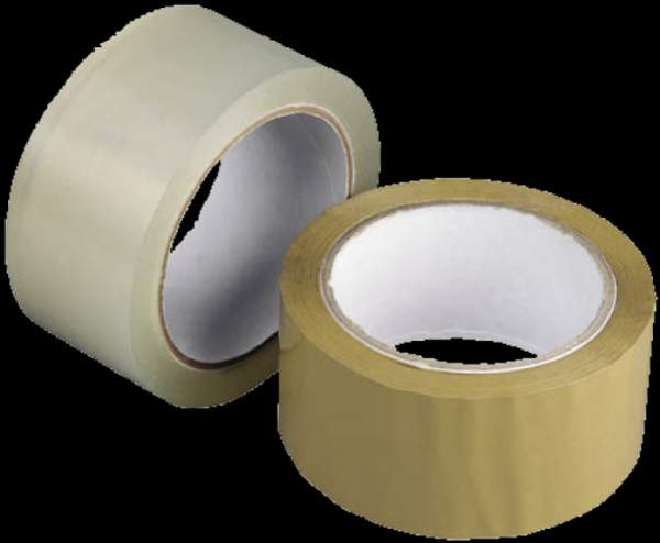 Клейкая лента упаковочная 72 мм х 66 м UNIBOB 700 (темная)