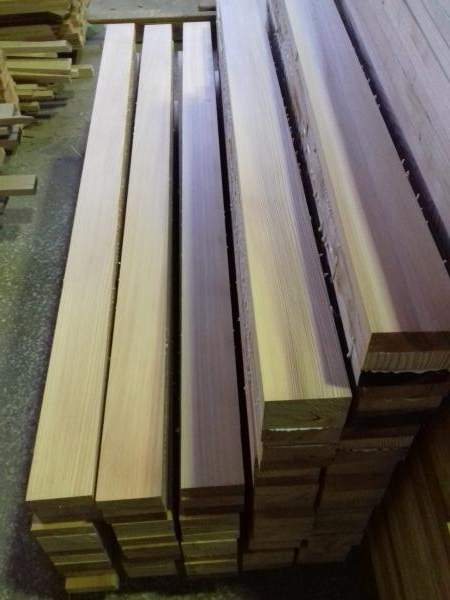 Клеёный брус.