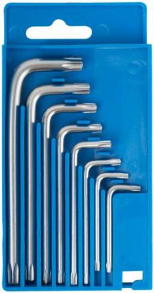 Ключи Звездочки TORX ТОРКС 8 шт.    Т9-Т40 в коробке КУРС 64010