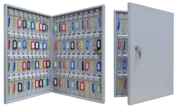 Ключница настенная металлическая 80 ключей