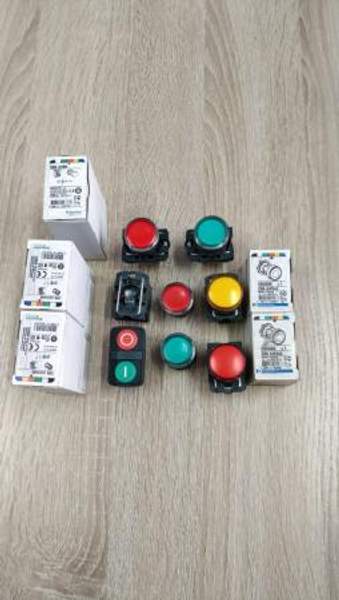 Кнопка 22мм 24В зелёная с подсветкой ХВ5АW33B5, ZB5AW33B5 Schneider Electric