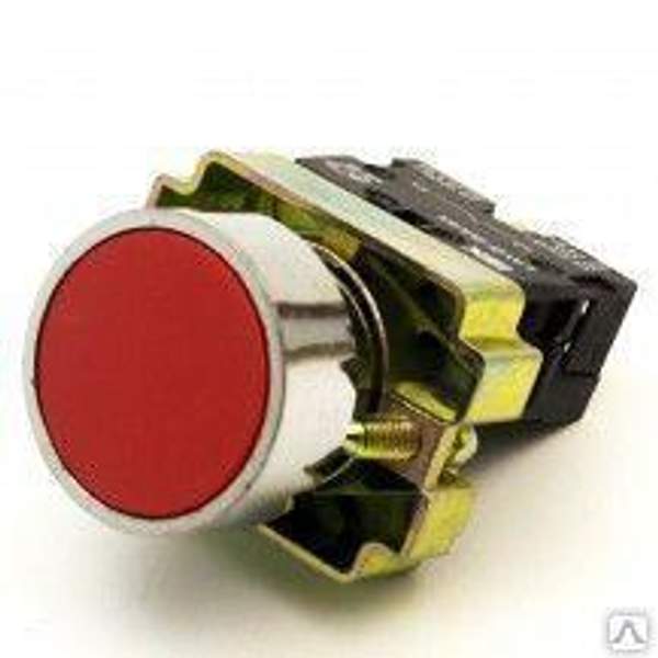 Кнопка управления LAY5-BA42 без подсветки красная 1НО ИЭК