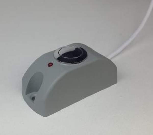 Кнопка вызова накладная пластик с индикацией