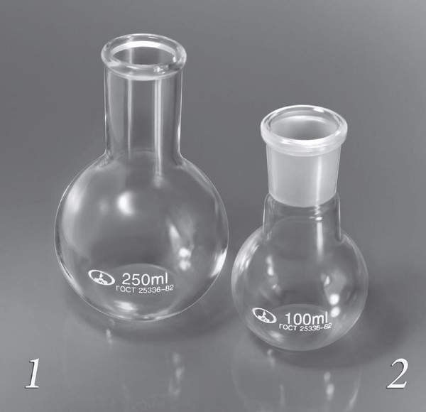 Колба плоскодонная П-2-100-22 ТС