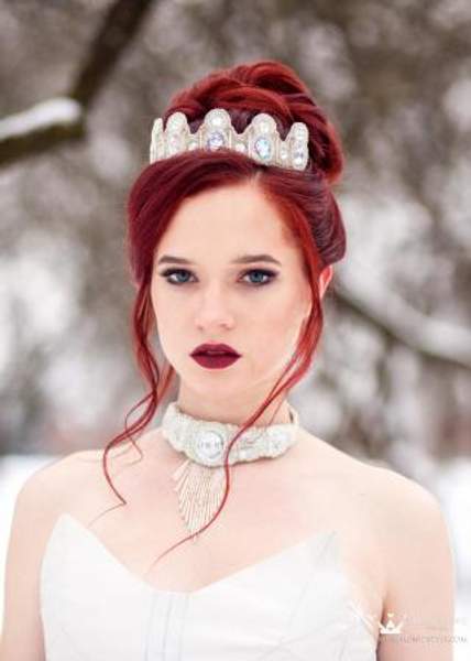 Колье Белые Листья ручной работы от Maria Monid