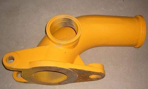 Колено первое отвод угол (откидное) автобетононасоса Putzmeister Путцмайстер