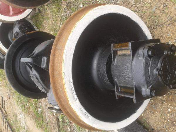 Колесная пара ТГК-2 тепловоза