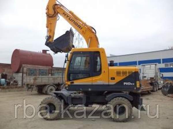 Колесный экскаватор Hyundai R140W-9S