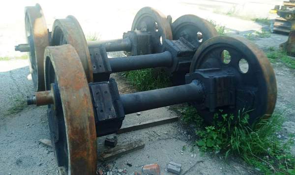 Колесные пары на тепловоз ТГМ-23 (комплект)