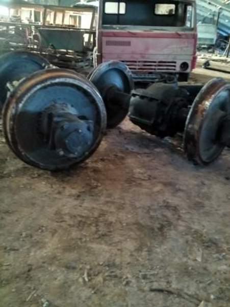 Колесные пары тепловоза ТГК-2