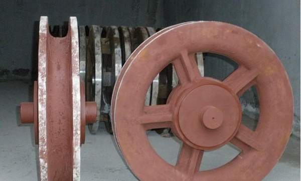 Колесо натяжное в сборе для гусеничного крана РДК-250