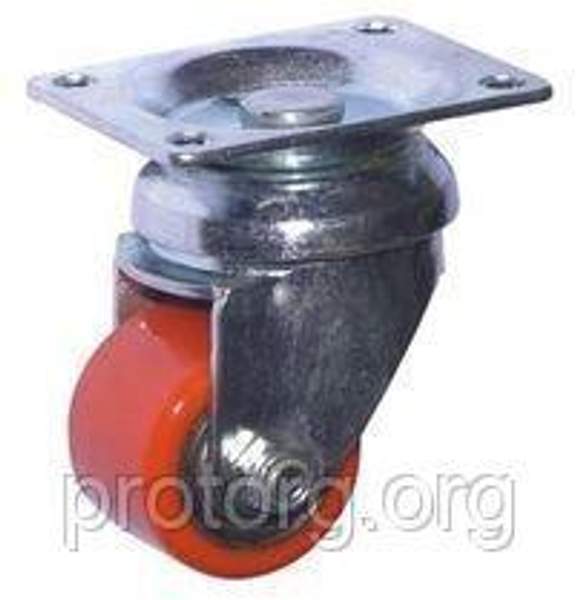 Колесо полиуретановое поворотное 35мм (903035)