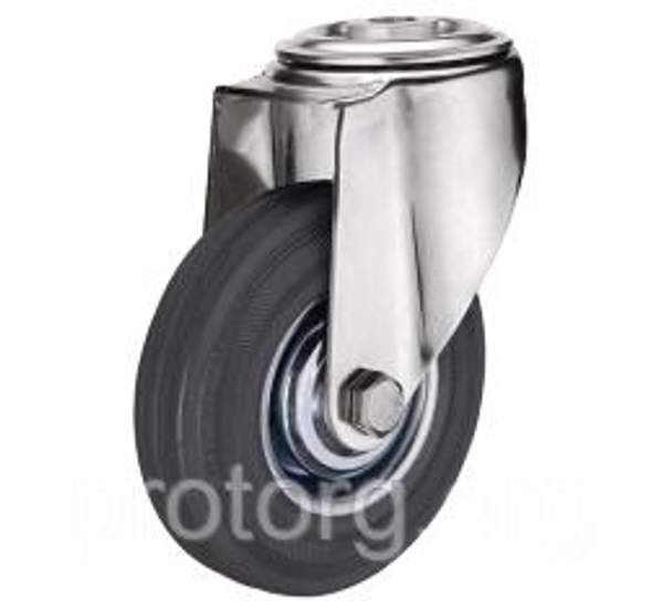 Колесо промышленное поворотное под болт 100мм (SCH42)