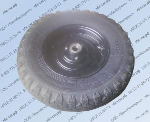 Колесо УМДУ-80/82.02.06.04.000 (5.00х10, с осью, без стойки)