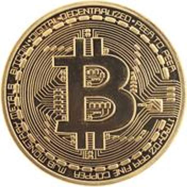 Коллекционная Bitcoin монета