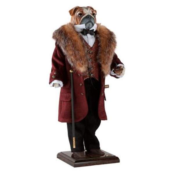 Коллекционная кукла Бульдог Джон Стюарт Милль