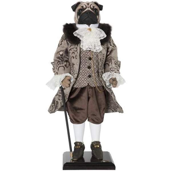 Коллекционная кукла Мопс Джеймс