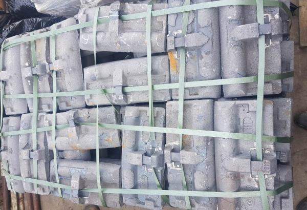 Колодка гребневая локомотивная тип М