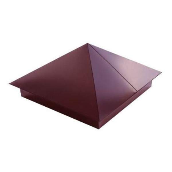 Колпак с карнизом на забор